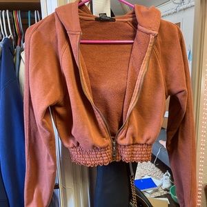 F21 Cropped Sweatshirt